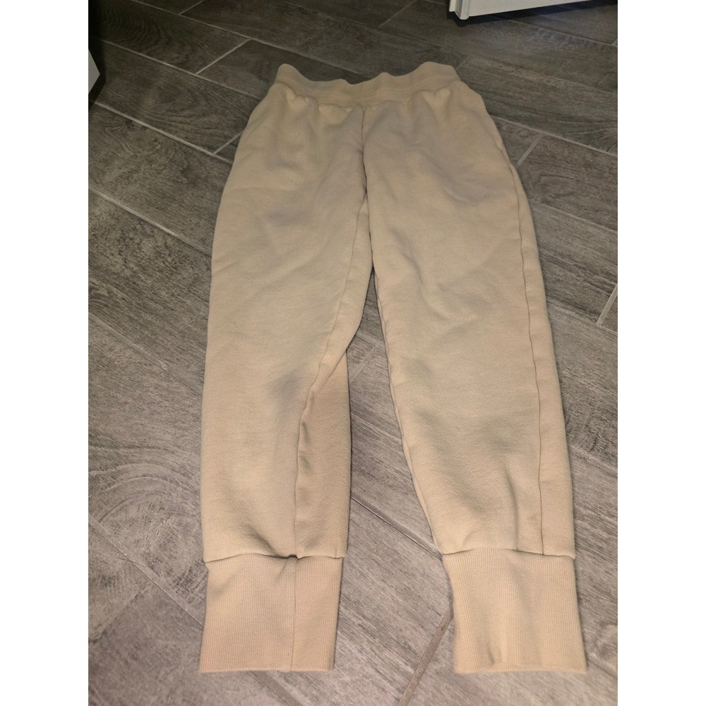 Tna Aritzia Cozy Fleece Mega Jogger Beige‎ Tan Sweatpants High Rise XS